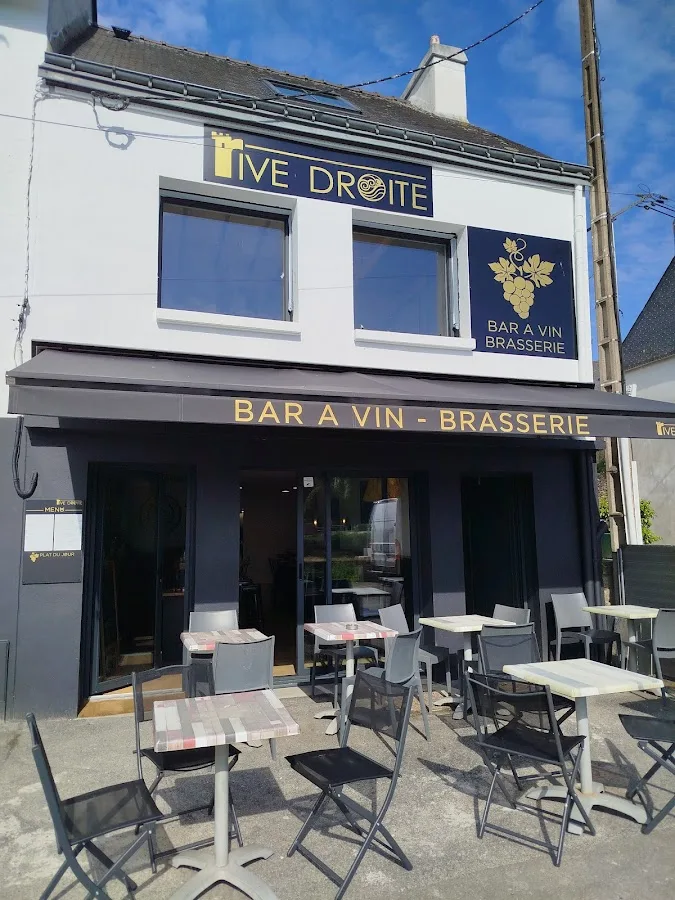 Façade du Rive Droite — Bar à vin Brasserie Hennebont